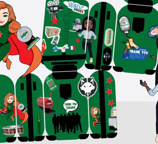 avatar illustration heineken