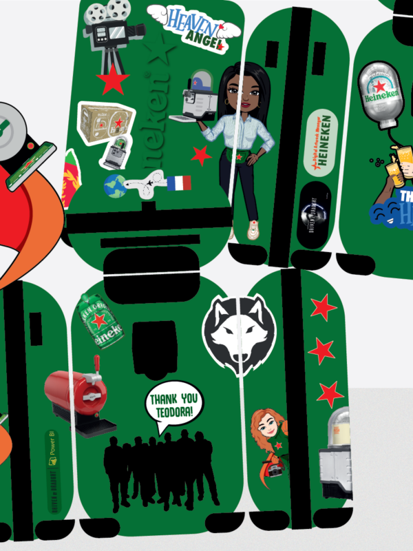 avatar illustration heineken