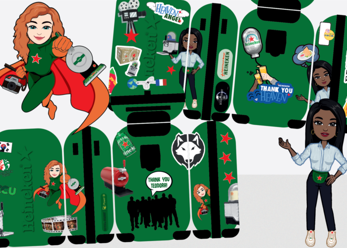 avatar illustration heineken