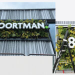 voortman logo en lichtreclame